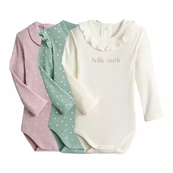Комплект из 3 боди в LaRedoute