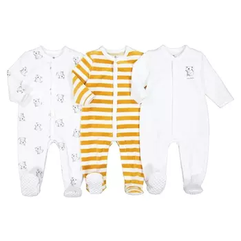 Комплект из 3 цельных пижам LaRedoute