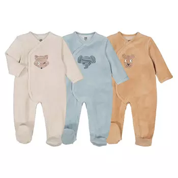 Комплект из 3 цельных пижам LaRedoute