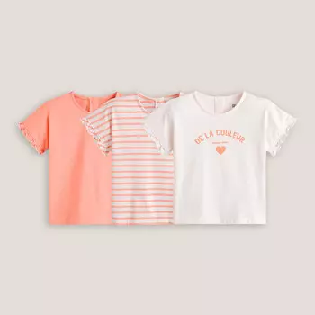 Комплект из 3-х футболок с LaRedoute