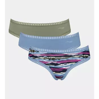 Комплект из 3 хлопковых трусов LaRedoute