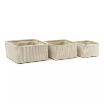 Комплект из 3 корзин, Veloudo LaRedoute