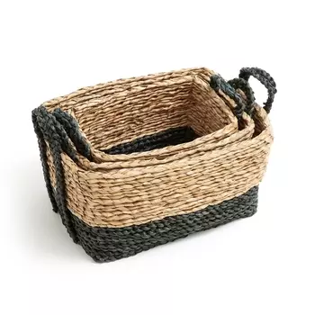 Комплект из 3 корзин, вставляемых одна у другую, FORK