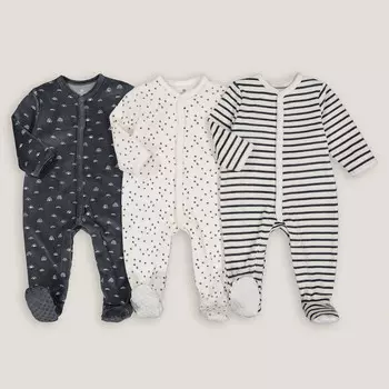 Комплект из 3 пижам цельных LaRedoute