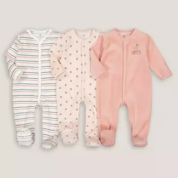 Комплект из 3 пижам цельных LaRedoute