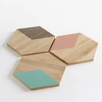 Комплект из 3 подставок под блюда OGOMI