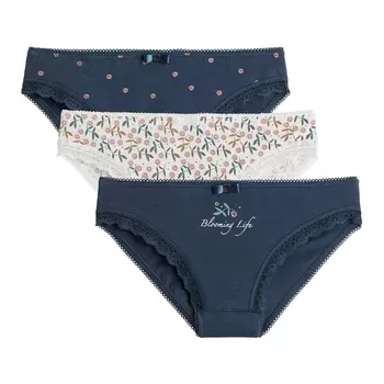 Комплект из 3 трусов-слипов из LaRedoute