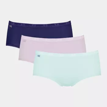 Комплект из 3 трусов-слипов миди LaRedoute