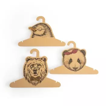 Комплект из 3 вешалок детских CINETRA