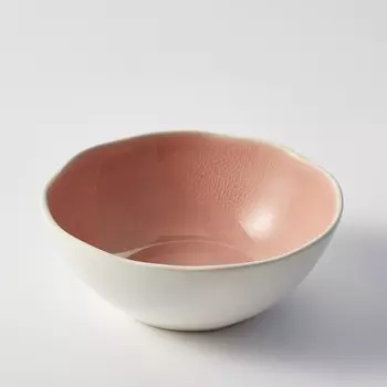 Комплект из 4 чашек из двухцветного фаянса, GOGAIN