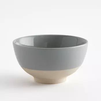 Комплект из 4 двухцветных мисок из керамики, WAROTA