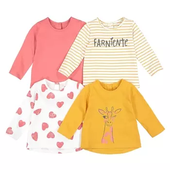 Комплект из 4 футболок из LA REDOUTE COLLECTIONS