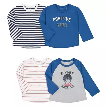 Комплект из 4 футболок из LaRedoute