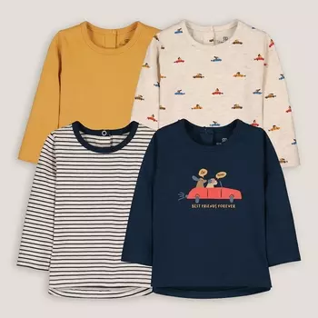 Комплект из 4 футболок с LaRedoute