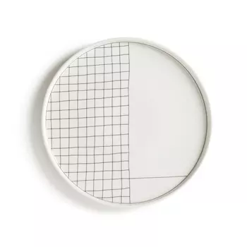 Комплект из 4 плоских тарелок LA REDOUTE INTERIEURS