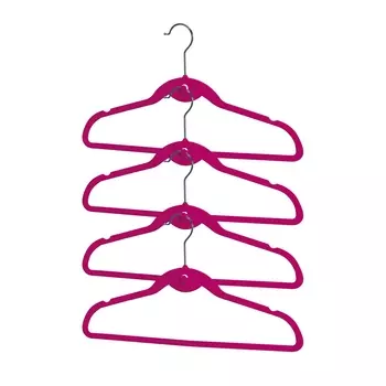 Комплект из 4 вешалок для одежды Slim