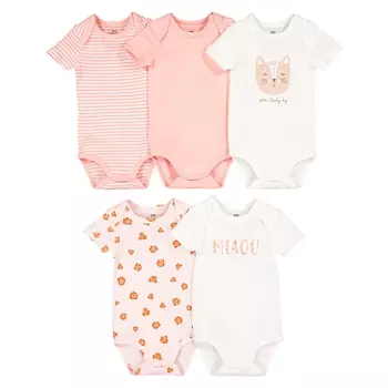 Комплект из 5 боди из LA REDOUTE COLLECTIONS