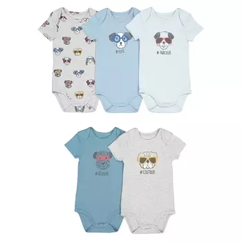Комплект из 5 боди с LA REDOUTE COLLECTIONS