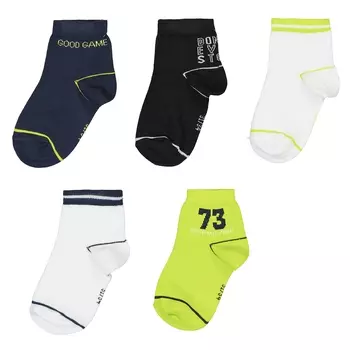Комплект из 5 носков 23/26-39/42 LA REDOUTE COLLECTIONS