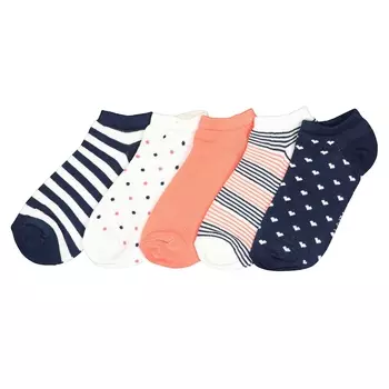 Комплект из 5 коротких носков LaRedoute
