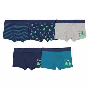 Комплект из 5 трусов-боксеров из LaRedoute