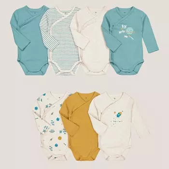 Комплект из 7 боди для LaRedoute