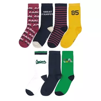 Комплект из 7 пар носков LaRedoute