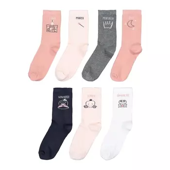 Комплект из 7 пар носков LaRedoute