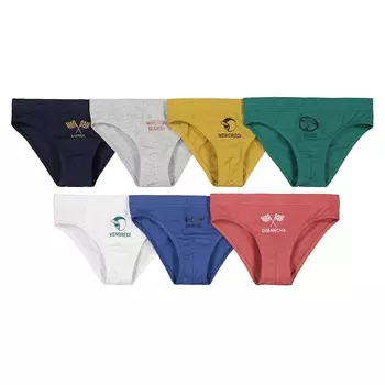 Комплект из 7 пар трусов-слипов LaRedoute