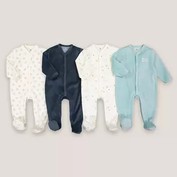 Комплект из четырех цельных пижам LaRedoute