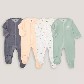 Комплект из четырех цельных пижам LaRedoute