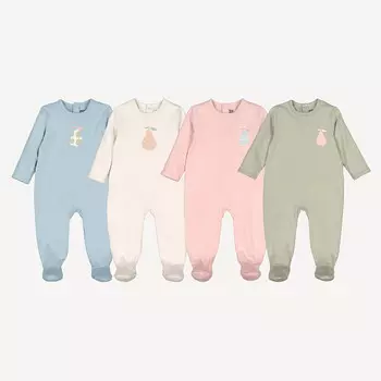 Комплект из четырех цельных пижам LaRedoute