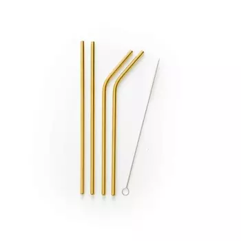 Комплект из четырех многоразовых соломок LA REDOUTE INTERIEURS