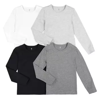 Комплект из четырех однотонных маек LaRedoute