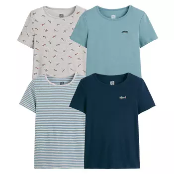 Комплект из четырех однотонных маек LaRedoute