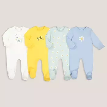 Комплект из четырех пижам цельных LA REDOUTE COLLECTIONS