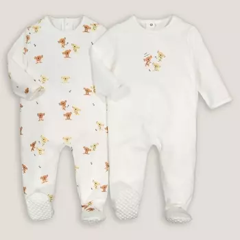 Комплект из двух цельных пижам LaRedoute