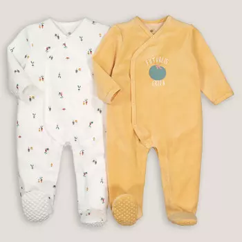 Комплект из двух цельных пижам LaRedoute
