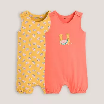 Комплект из двух комбинезонов без LA REDOUTE COLLECTIONS