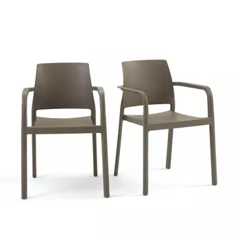 Комплект из двух кресел штабелируемых LaRedoute