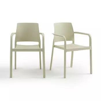 Комплект из двух кресел штабелируемых LaRedoute