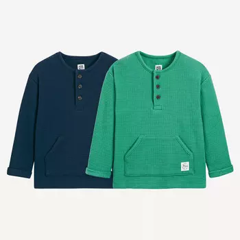 Комплект из двух лонгсливов из LaRedoute