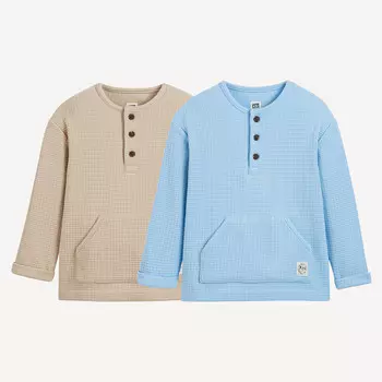 Комплект из двух лонгсливов из LaRedoute