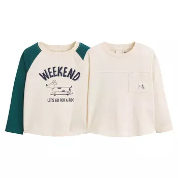 Комплект из двух лонгсливов LaRedoute