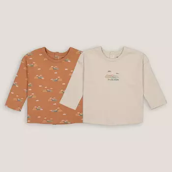 Комплект из двух лонгсливов с LaRedoute