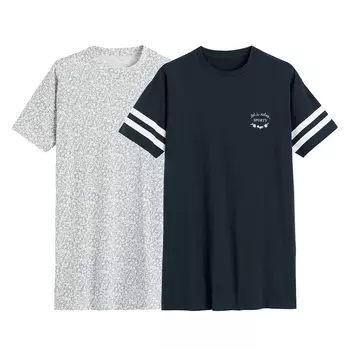 Комплект из двух ночных рубашек LA REDOUTE COLLECTIONS
