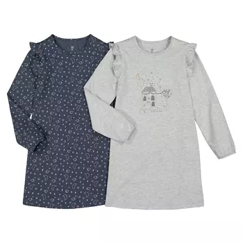 Комплект из двух ночных рубашек LaRedoute