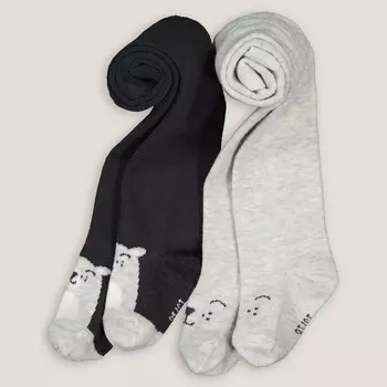 Комплект из двух оригинальных колготок LaRedoute