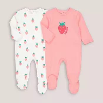 Комплект из двух пижам цельных LaRedoute