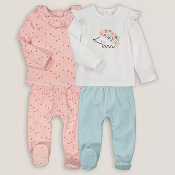 Комплект из двух пижам раздельных LaRedoute